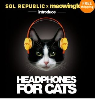 猫用ヘッドフォン